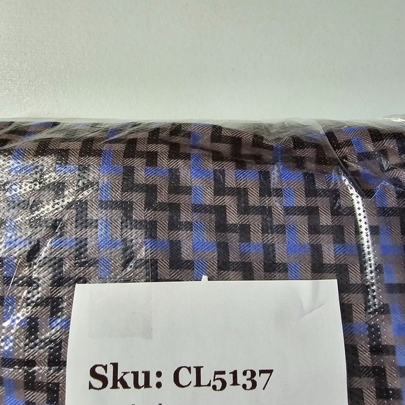 Burberry London Men Zig Zag Print Shirt Size XL USA Made Office‎ Classic Luxury - Picture 12 of 12